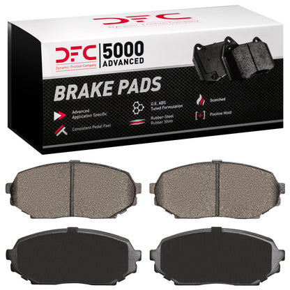 DFC 90-93 Mazda Miata Front 5000 Advanced Semi Metallic Brake Pads