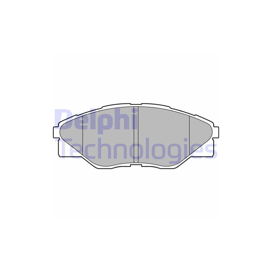Delphi Lp2496 Brake Pad Set For Toyota Hilux Vii Pickup