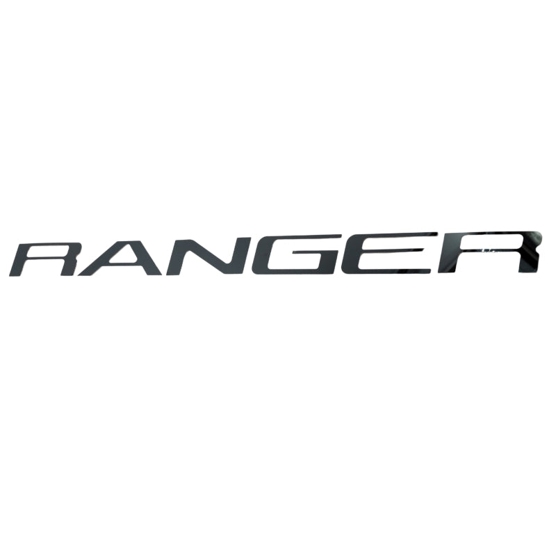 Putco 19-20 Ford Ranger - Black Platinum Tailgate Letters RANGER