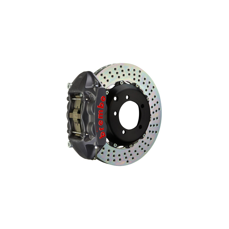 Brembo 2P1.6006AS Mitsubishi Lancer Rear GT-S 4-Pistons Drilled 2-piece Big Brake Kit 328x28mm | ML Performance US Car Parts