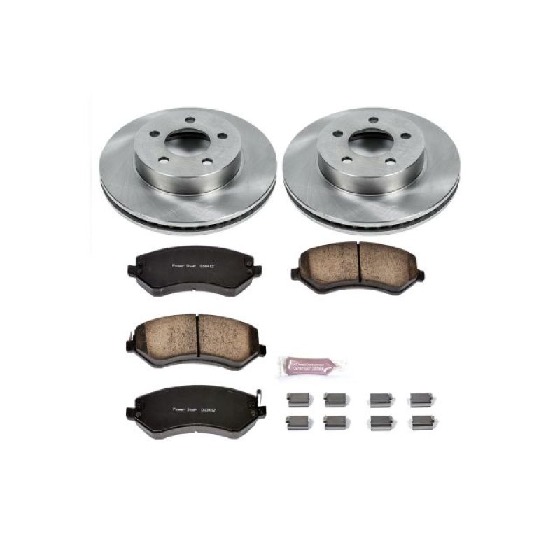 PowerStop Power Stop 02-07 Jeep Liberty Front Autospecialty Brake Kit