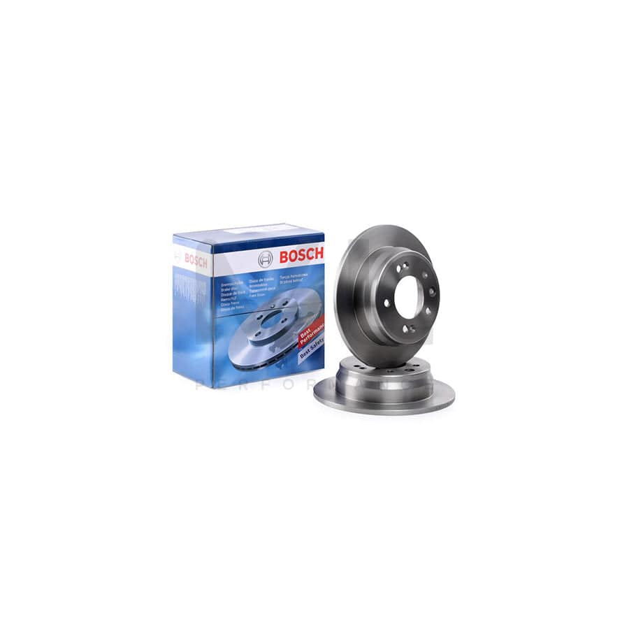 BOSCH 0 986 479 508 Brake Disc Solid, Oiled, with bolts/screws | ML Performance Car Parts