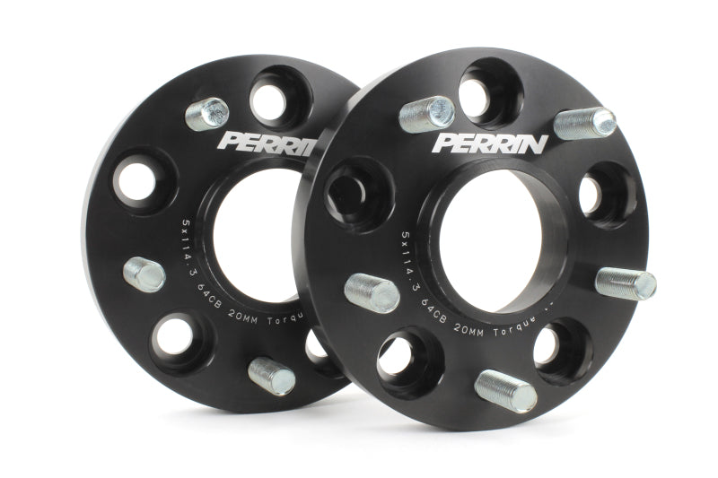 Perrin Performance PERRIN 17-21 Honda Civic Si / 22-26 Acura Integra 64.1mm 5x114.3 Wheel Spacers 20mm - Pair