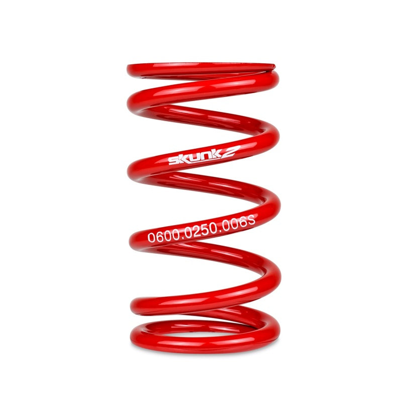 Skunk2 Racing Skunk2 Universal Race Spring (Straight) - 6 in.L - 2.5 in.ID - 6kg/mm (0600.250.006S)
