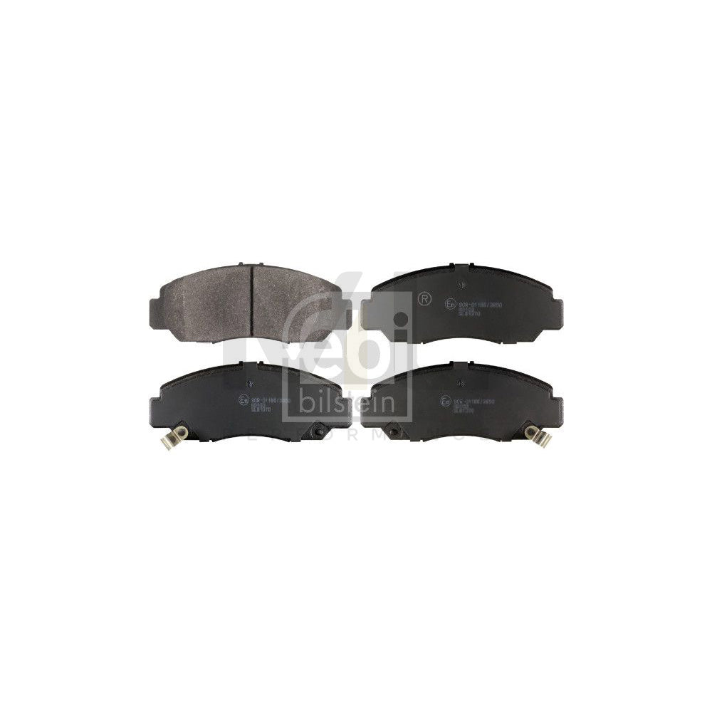 Febi Bilstein 170650 Brake Pad Set Front Axle, With Acoustic Wear Warning