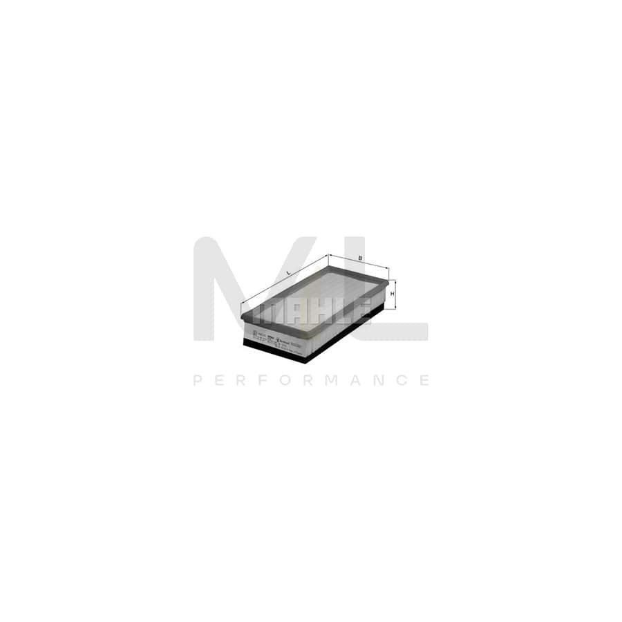 MAHLE ORIGINAL LX 1610 Air Filter Filter Insert | ML Performance Car Parts