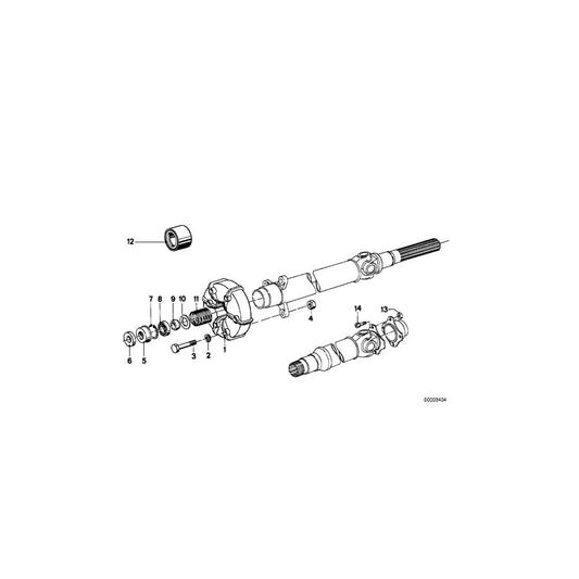 Genuine BMW 07119931093 Washer 17 (Inc. R90S) | ML Performance US Car Parts