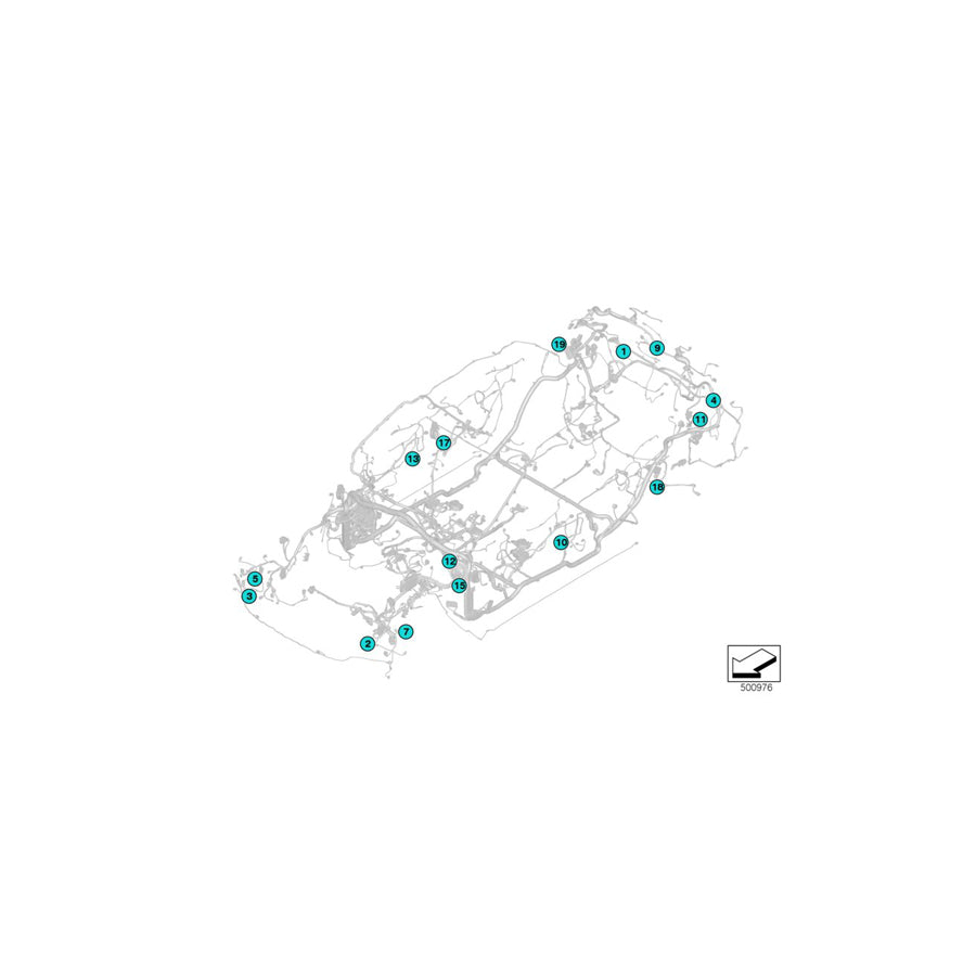Genuine BMW 61139144234 F11 F12 Socket Housing 4 POL. (Inc. 740LdX, ALPINA B7X & 550iX 4.4) | ML Performance US Car Parts