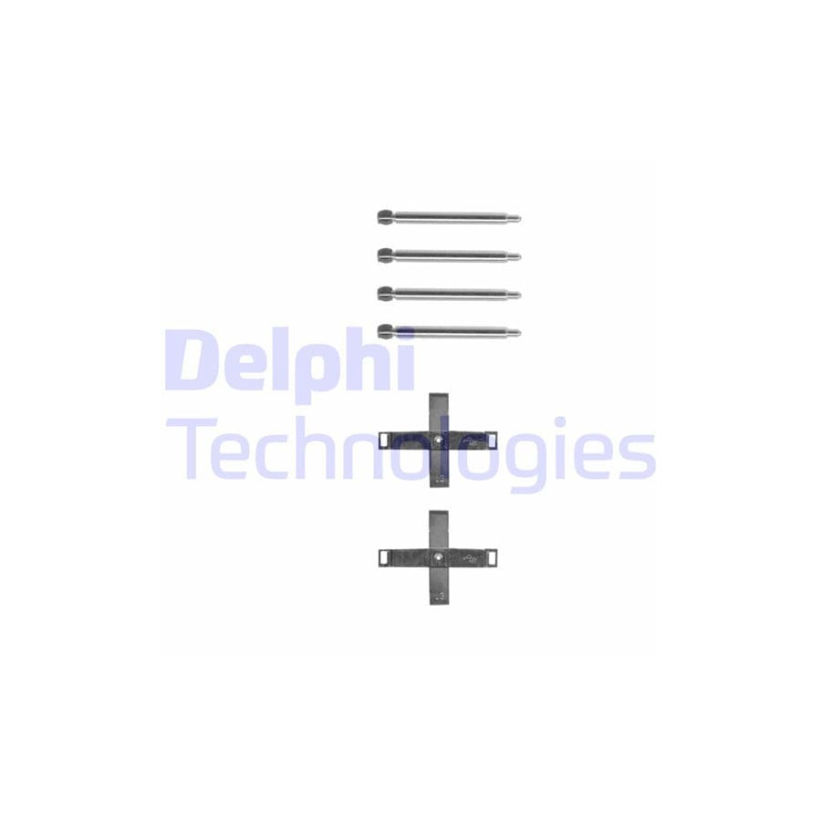 Delphi Lx0268 Accessory Kit, Disc Brake Pads