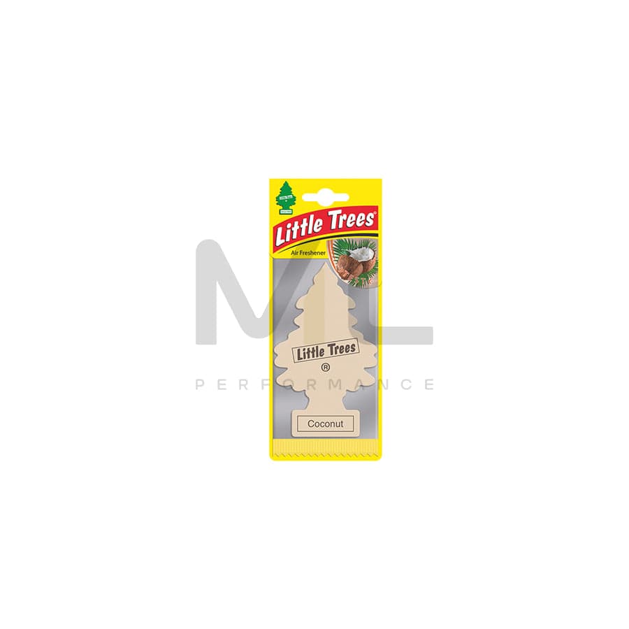 Little Trees 2D Hanging Car Air Freshener - Coconut