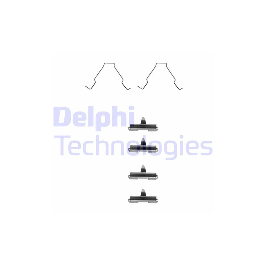 Delphi Lx0267 Accessory Kit, Disc Brake Pads