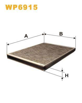 WIX Filters WP6915 Pollen Filter