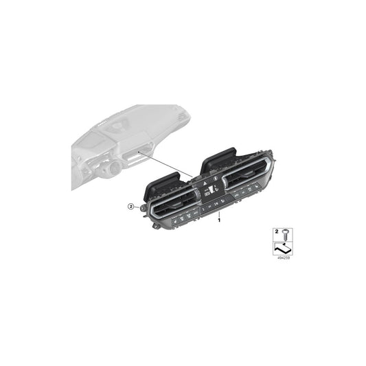 Genuine BMW 64119459478 G20 G21 G29 Air Conditioning Control (Inc. 318d, 330d & 330i) | ML Performance US