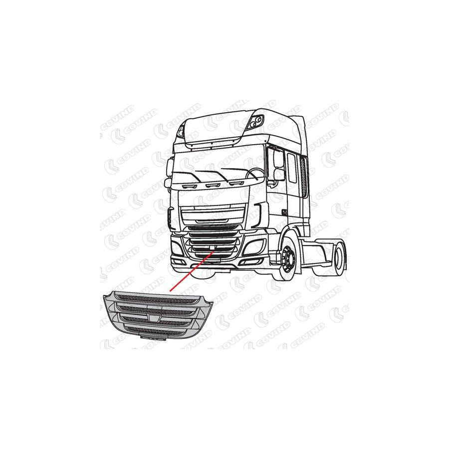 Covind Xf6/150 Radiator Grille