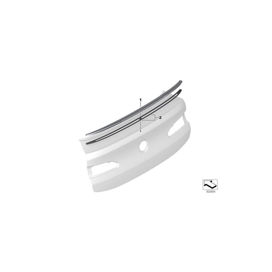 Genuine BMW 51628083993 Rear Spoiler CFK (Inc. X4 M) | ML Performance US