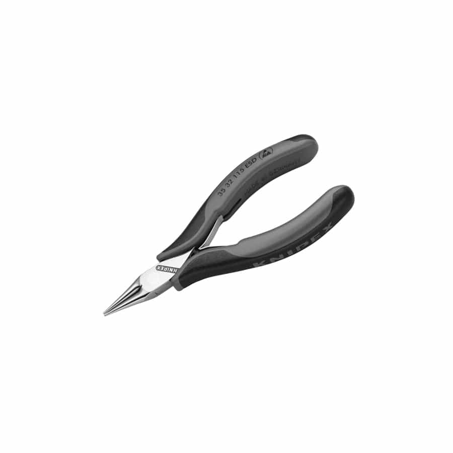 Knipex KPX3532ESD ESD Electronics Round Nose Pliers 115mm