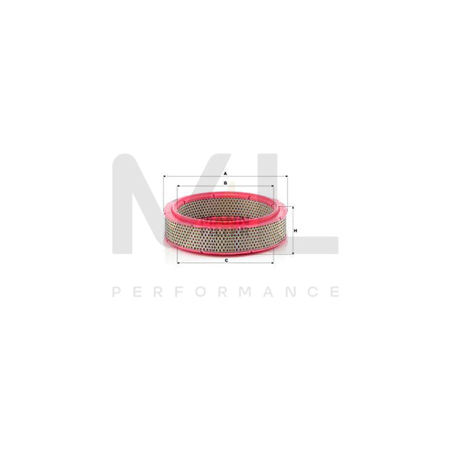 MANN-FILTER C 2436/1 Air Filter Filter Insert