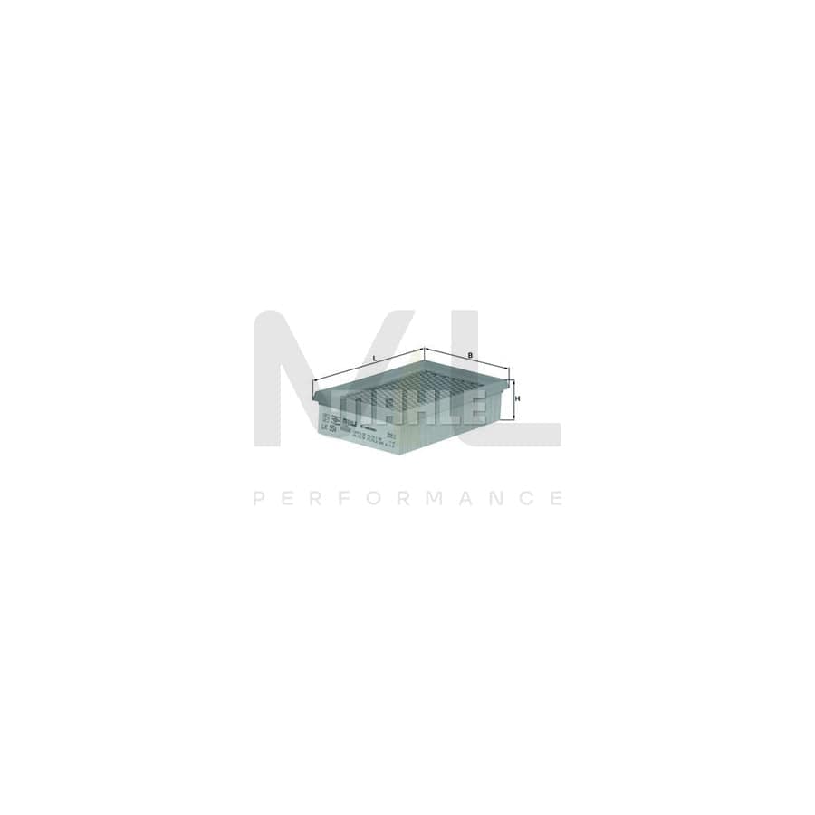 MAHLE ORIGINAL LX 554 Air Filter for MAZDA Xedos 6 (CA) Filter Insert | ML Performance Car Parts