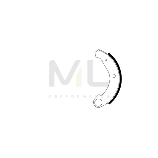 TEXTAR 91000200 Brake Shoe Set without handbrake lever | ML Performance Car Parts
