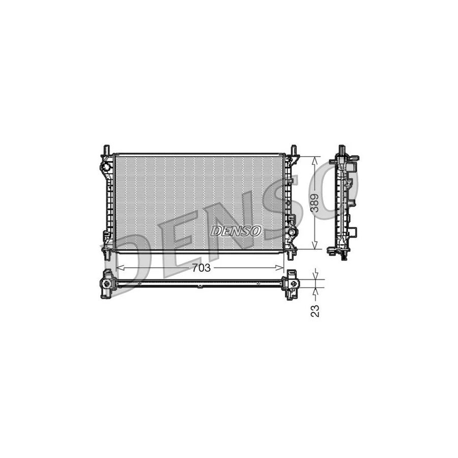 DENSO DRM10108 Engine Radiator