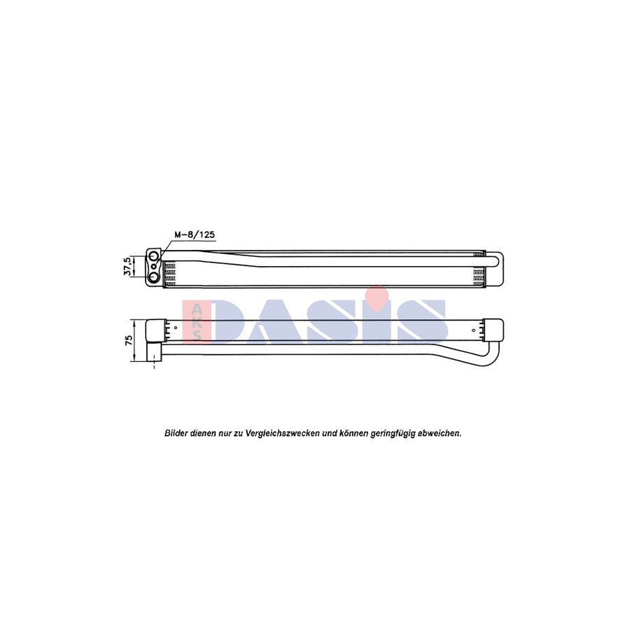AKS Dasis 056300N Engine Oil Cooler for BMW 3 Series