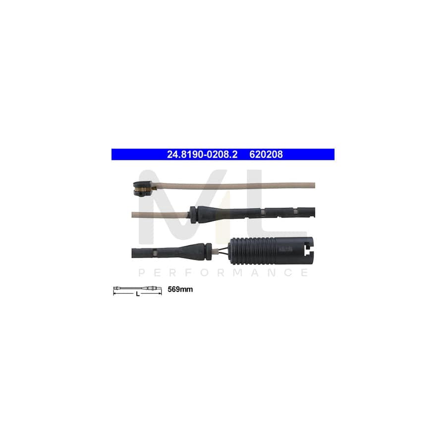 ATE 24.8190-0208.2 Brake pad wear sensor for BMW 7 (E38)