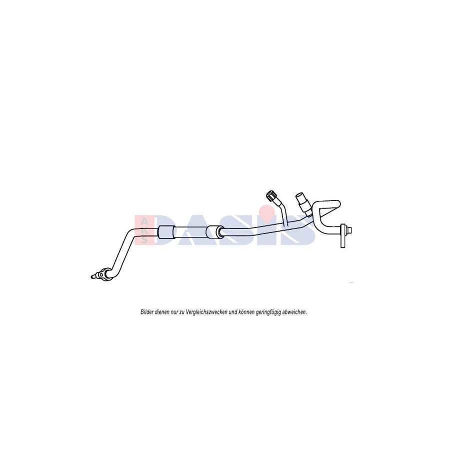 AKS Dasis 885840N High- / Low Pressure Line, Air Conditioning