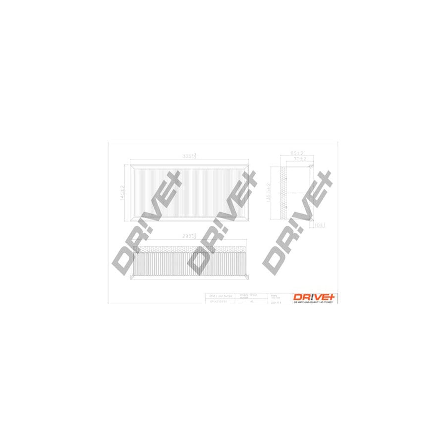 Dr!Ve+ Dp1110.10.0197 Air Filter