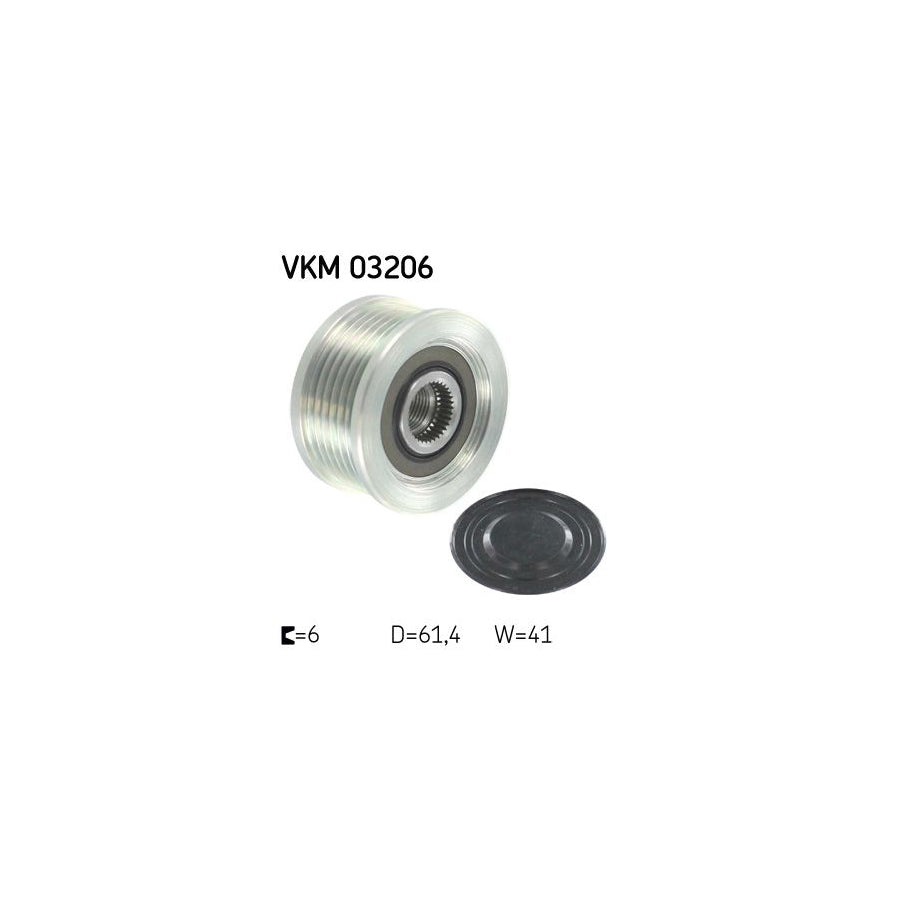 Skf Vkm 03206 Alternator Freewheel Clutch | ML Performance US Car Parts