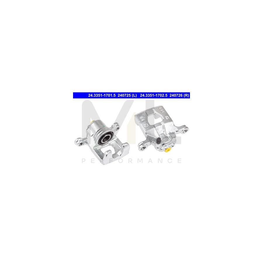 ATE 24.3351-1701.5 Brake Caliper without holder