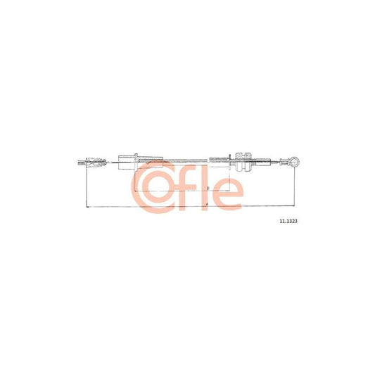 COFLE 11.1323 Throttle Cable for OPEL CORSA