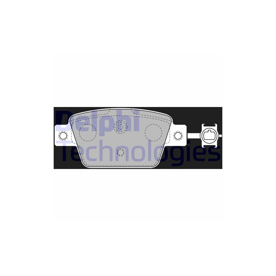 Delphi Lp2486 Brake Pad Set