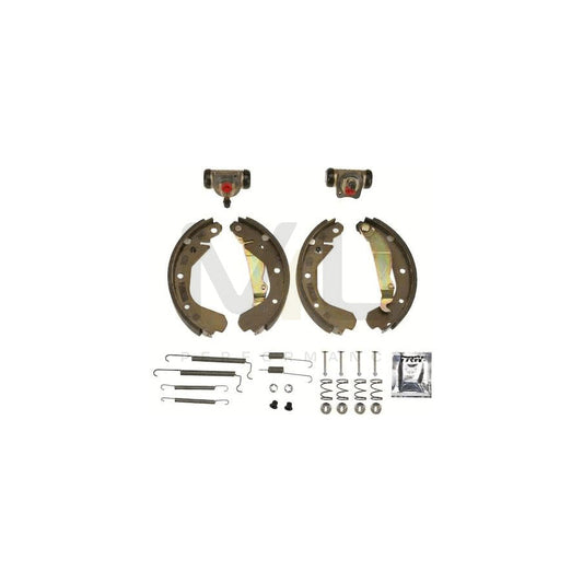 TRW BK1610 Brake Shoe Set with wheel brake cylinder, Brake Kit | ML Performance Car Parts