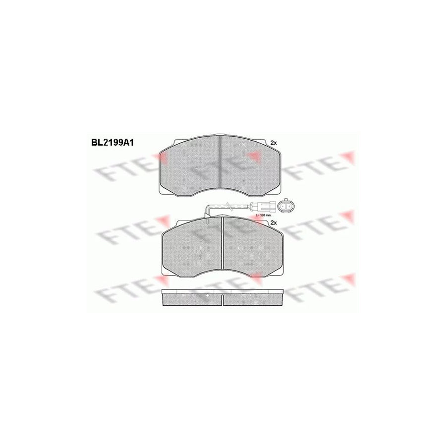 FTE Bl2199A1 Brake Pad Set