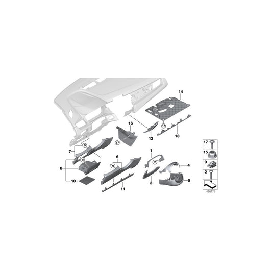 Genuine BMW Mini 07147119149 R50 Fillister Head Screw K40X20-ZNFE SW (Inc. i8) | ML Performance US Car Parts