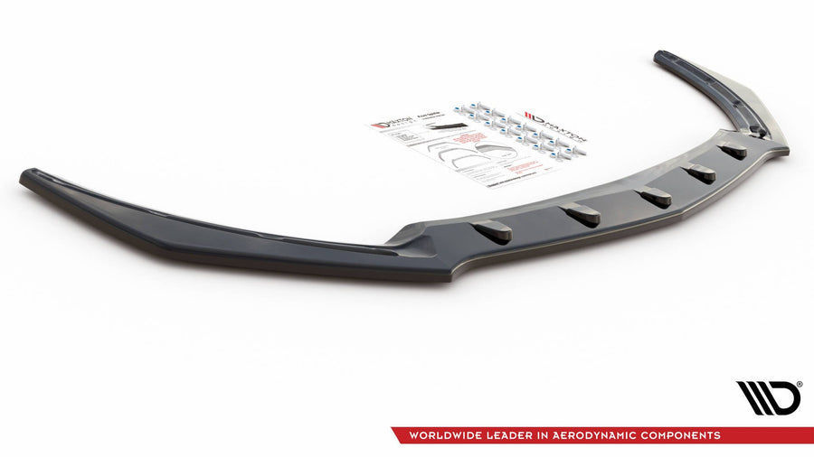 Maxton Design Mercedes Benz CLA35 AMG Aero C118 Front Splitter V.2