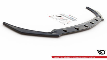 Maxton Design Mercedes Benz CLA35 AMG Aero C118 Front Splitter V.2