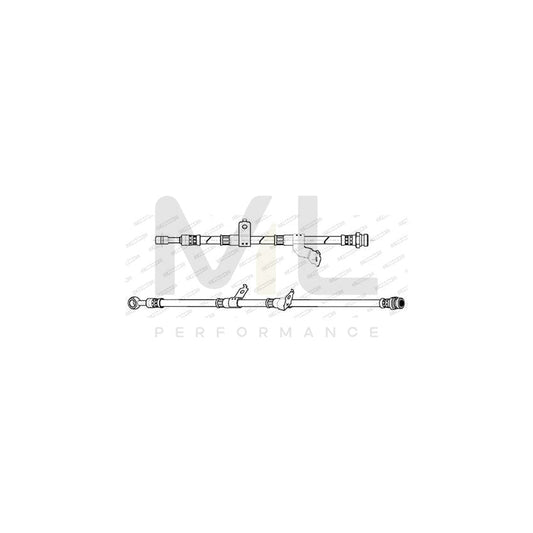 FERODO FHY3396 Brake Hose for KIA Carens III (UN) 480mm | ML Performance Car Parts