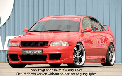 Rieger 00055072 Audi B5 A4 Front Bumper - RS4-Look 2 | ML Performance UK Car Parts