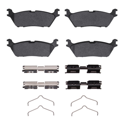 R1 Concepts R1 21-25 Ford F-150 4WD Rear Performance Off-Road/Tow Brake Pads & Hardware Kit