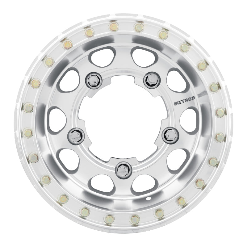Method Wheels Method MR103 Buggy Beadlock 17x6.5 -38mm Offset 5x205 160mm CB Raw Machined w/BH-H24125 Wheel