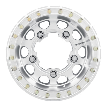 Method Wheels Method MR103 Buggy Beadlock 17x6.5 -19mm Offset 5x205 160mm CB Raw Machined w/BH-H24125 Wheel