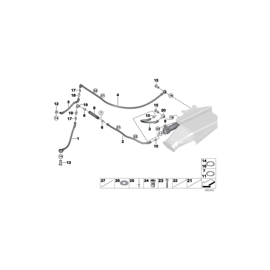 Genuine BMW 33158345082 BMW Transmission Fluid Pump (Inc.  & M4 GT4) | ML Performance US Car Parts