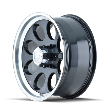 ION Wheels ION Type 171 16x8 / 6x139.7 BP / -5mm Offset / 106mm Hub Black/Machined Wheel