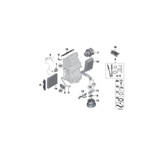 Genuine BMW 64119381016 G12 Holder For Flange (Inc. 750iX, M760LiX & 740Li) | ML Performance US