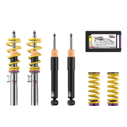 KW 102200FB Coilover suspension V1 inox <br>(incl. deactivation for electronic dampers)