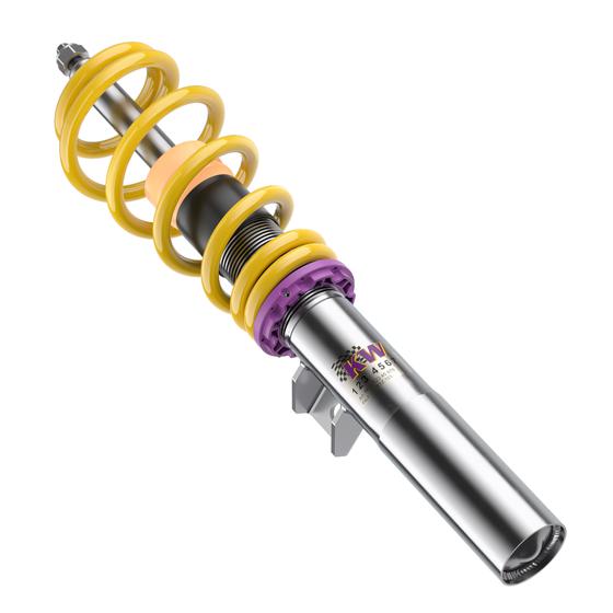 KW 102100DZ Coilover suspension V1 inox <br>(incl. deactivation for electronic dampers)