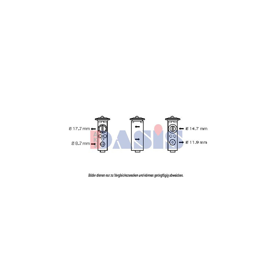 AKS Dasis 840000N AC Expansion Valve