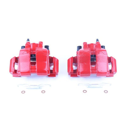 PowerStop Power Stop 07-12 Ford Escape Front Red Calipers w/Brackets - Pair