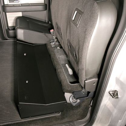 Tuffy Products Tuffy Ford F150 Supercrew Underseat Lockbox Full Length W/ Keyed Lock